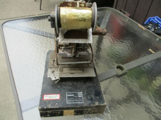 Vintage Franklin Imprinting Hot Foil Stamping Embossing Machine Powers On 5