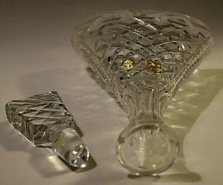 Vintage Natchmann Bliekrstall 24 lead Crystal Decanter with Stopper 4