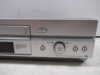 Sony SLV - N750 Video Cassette Recorder VHS VCR Player Silver Deck 4