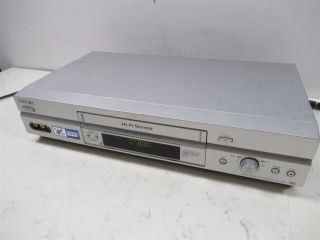 Sony SLV - N750 Video Cassette Recorder VHS VCR Player Silver Deck 6