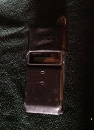 Vintage MOTOROLA Digital Personal Communicator Flip Cell Phone Gold Series 3
