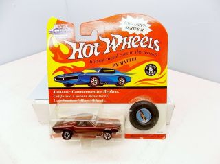 Hot Wheels Custom Mustang - Brown - - Vintage Series Redline