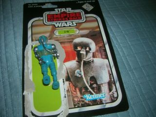 Vintage 2 - 1b Droid Star Wars Kenner 1980 Esb W/ Card Back 41 W/device