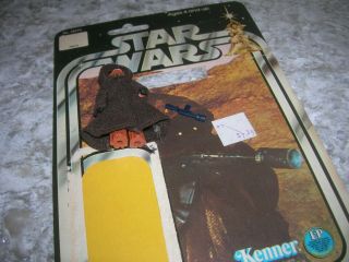 1978 Kenner Vintage Star Wars Jawa 100 Complete W/robe & Blaster Card Back