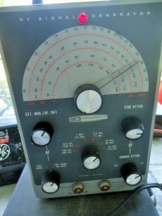 Vintage Heathkit Rf Signal Generator Ig - 102? Test Equipment