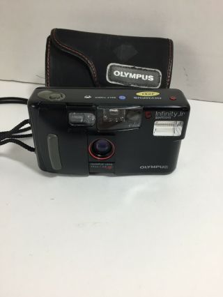 Vintage Olympus Infinity Jr 35mm Point & Shoot Film Camera,  Gc