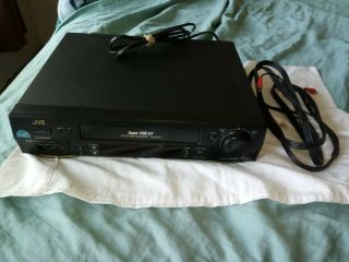 Jvc Vhs Et S Svhs Hi - Fi Stereo Vcr Hr - S3600u No Remote Great