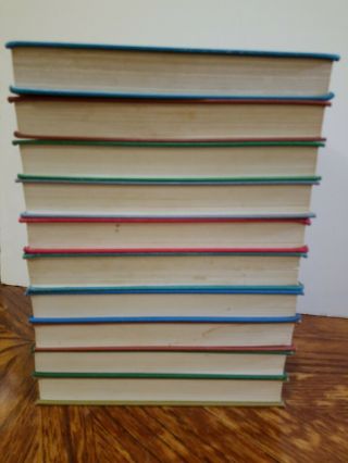 Colliers Junior Classics Young Folks Shelf of Books 10 - Vol Set 1962 Complete Vtg 3