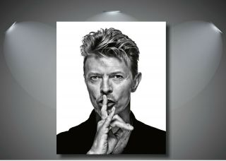 David Bowie Shhh Vintage Poster Art Print - A0,  A1,  A2,  A3,  A4 Sizes