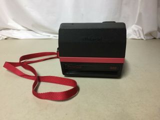 Polaroid Cool Cam 600 Red & Black Vintage Instant Film Camera
