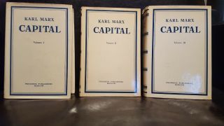 Capital 3 Vol.  Set Karl Marx Communist History
