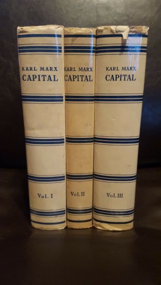 Capital 3 Vol.  set Karl Marx Communist History 2