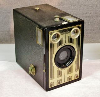 Vintage Kodak Six - 16 Brownie Junior Camera Made In Usa