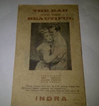 vintage INDONESIA intermezzo mag 1954 virgini mayo lana turner Barbara Stanwyck 2