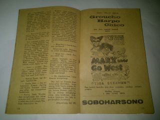 vintage INDONESIA intermezzo mag 1954 virgini mayo lana turner Barbara Stanwyck 7