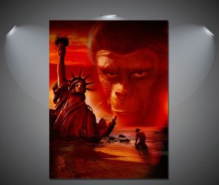 Planet Of The Apes Vintage Movie Poster - A1,  A2,  A3,  A4 Sizes