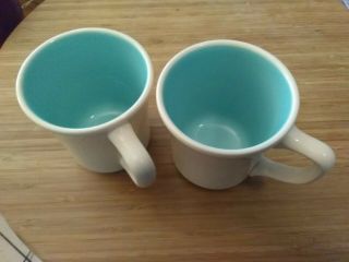 Taylor Mugs Vintage Pair From 1950 - 1960 