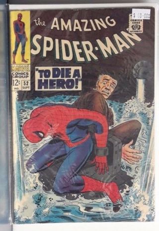 Marvels Vintage The Spider - Man Comic Book Asm 52