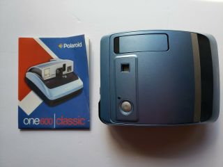 Polaroid One600 One 600 Classic Instant Film Camera Blue Functional (g)