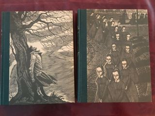 Vintage 1945 Set By The Bronte Sisters - Wuthering Heights And Jane Eyre