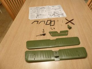 Vintage Aurora Giant Size British Se - 5 Scout Fighter Of Ww I In 1/19th Parts