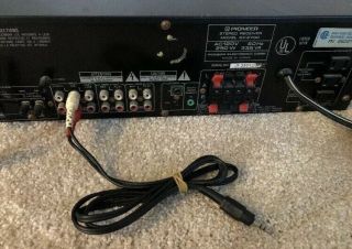 Pioneer Stereo Audio Receiver SX - 2700 W Graphic Equalizer & 2