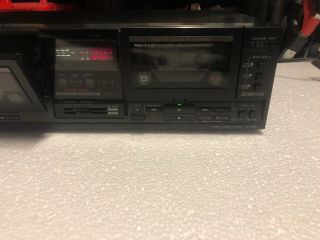 Sony Stereo Double Cassette Deck TC - W530 Great 3