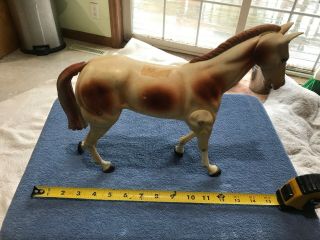 Vintage Articulating Jointed Plastic Toy Horse Figure