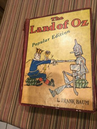 The Land Of Oz By L Frank Baum 1904