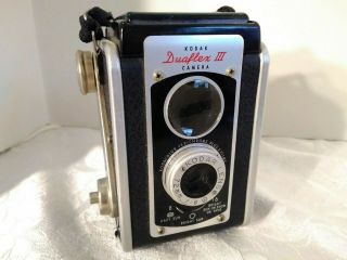 Vintage 1950 ' s Kodak Duaflex III Camera With Kodalite Flasholder 2
