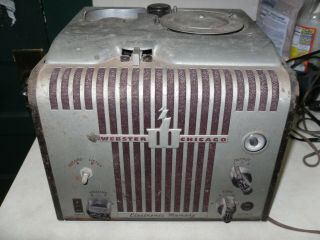Chicago Webster Model 81 - 1 Wire Recorder : Serial 100642