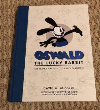 Oswald The Lucky Rabbit: Search For Lost Disney Cartoons Hardcover Bossert
