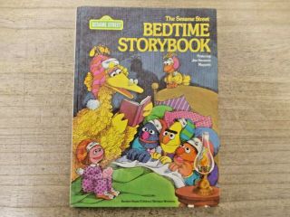 The Sesame Street Bedtime Story Book By Jim Henson 1978 Hardback