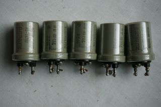 5pc Western Electric Ks - 14780 Capacitors 10uf 400v For Tube Amp