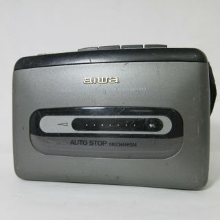 Aiwa Stereo Radio Cassette Recorder Rm - P10 Vintage Portable Audio