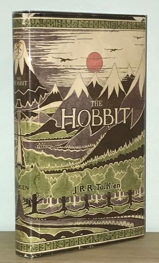 J.  R.  R.  Tolkien - The Hobbit - Hcdj - Author Lord Of The Rings - Nr