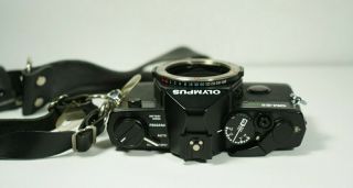 Vintage Olympus OM - 2S Program 35mm SLR Film Camera w/ Two Lenses & Accessories 5