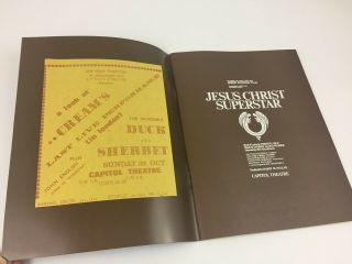 Jesus Christ Superstar Vintage Souvenir Capitol Theatre Program Book,  Insert