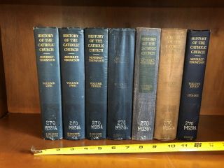 History Of The Catholic Church Mourret 7 Volumes Mourret