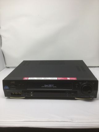 Jvc Hr - S3600u Vcr Video Cassette Recorder Vhs Svhs S - Vhs No Remote