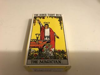 Tarot Card Deck - The Rider Tarot Deck - 78 Cards - Rider Waite Deck Vintage 1990s
