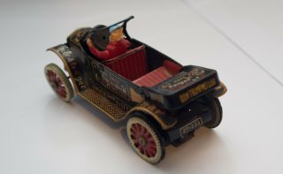 Vintage Marx LineMar Toys Japan Tin Friction Old Jalopy Car Coffee Grinder 2