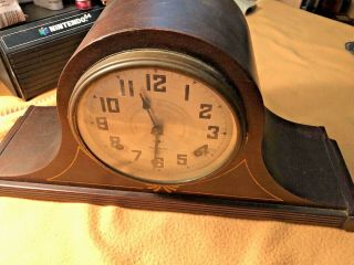 Vintage Plymouth,  Made In Usa,  Mantel Clock,