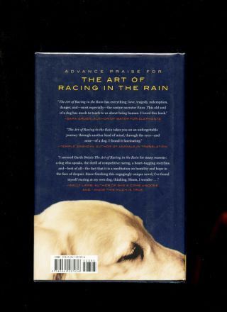 Stein,  Garth: The Art of Racing in the Rain Signed HB/DJ 1st/1st 4