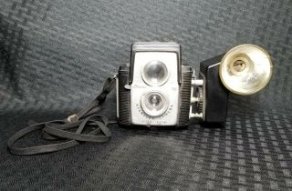 Vintage Brownie Starflex Camera Kodak Supermite Flasholder