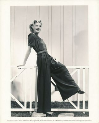 Anita Louise Vintage 1939 Ray Jones Universal Fashion Portrait Photo