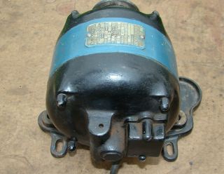 Vintage General Electric Co.  Model 27468 SA 1/4 HP 1725 RPM Motor,  2 Piece Base 5
