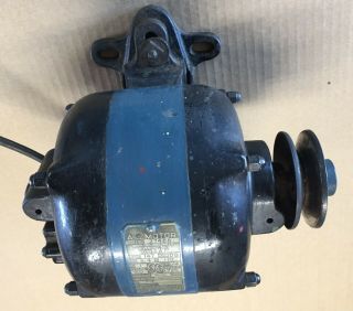 Vintage General Electric Co.  Model 27468 SA 1/4 HP 1725 RPM Motor,  2 Piece Base 6