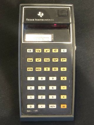 Datamath Calculator Museum: Texas Instruments Sr - 16 -