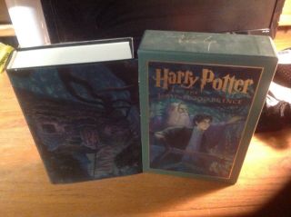 Signed Slip Cover Harry Potter And The Half Blood Prince Deluxe Edition